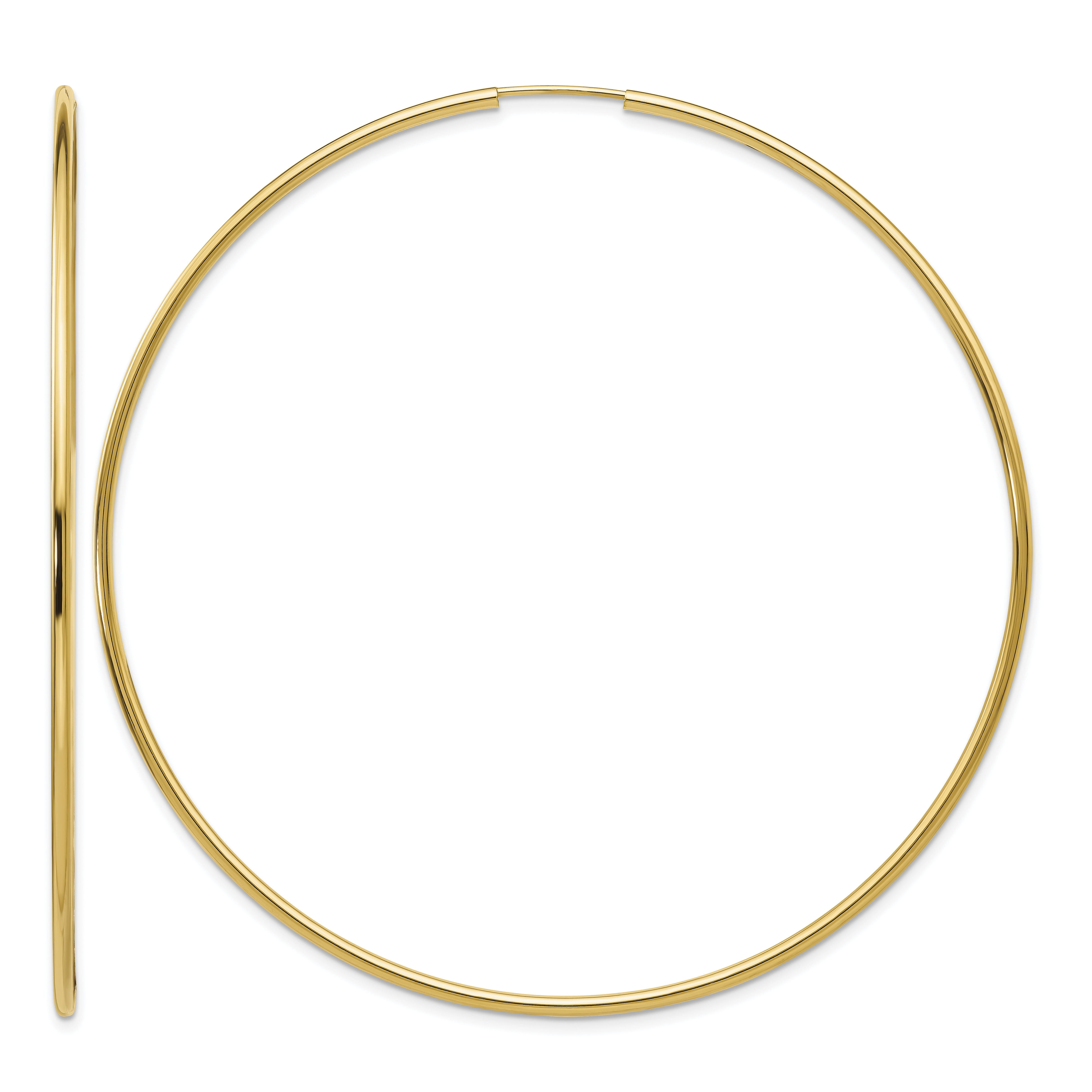 10k Endless Hoop Earrings (10TF803)
