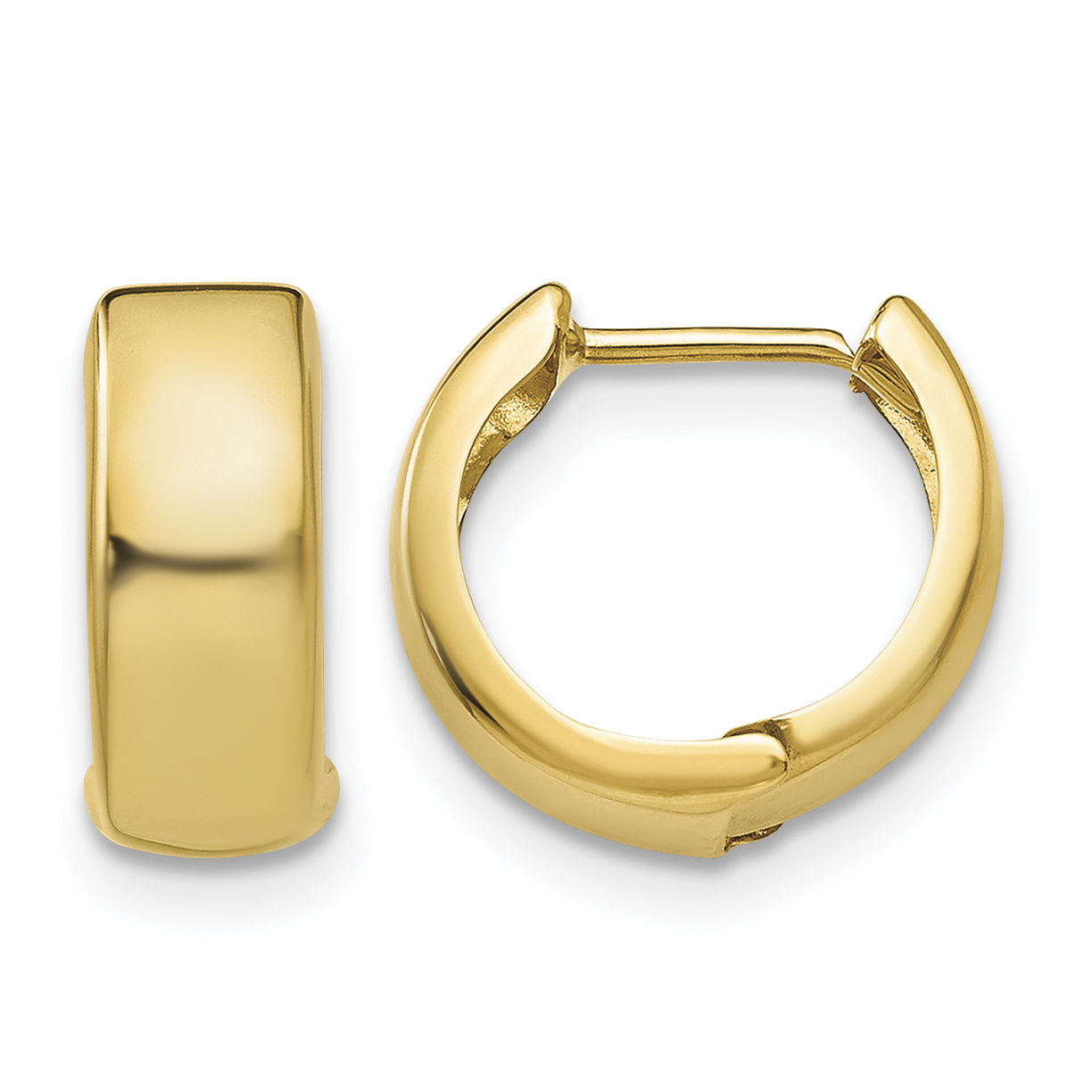10k Hinged Hoop Earrings (10TL563)