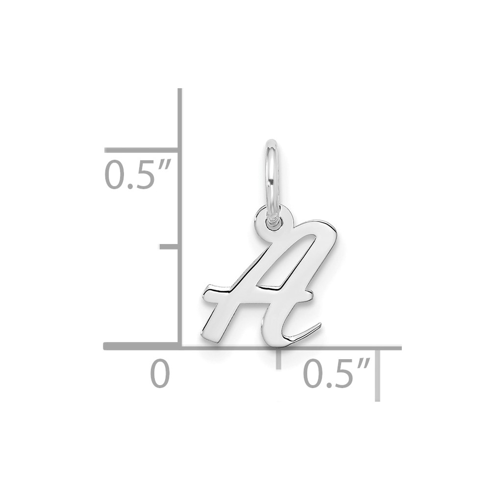 10kw Small Script Initial A Charm (10WC1556A)