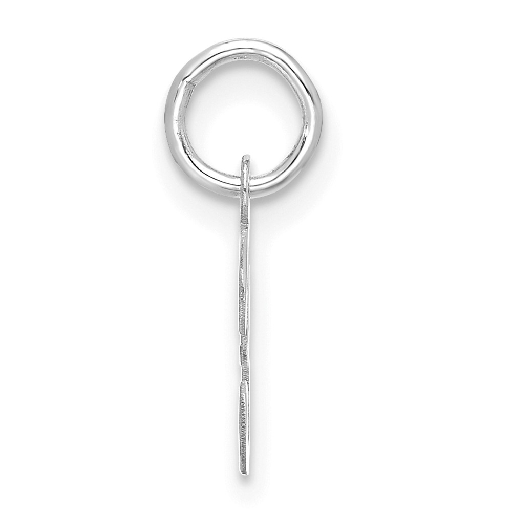 10kw Small Script Initial F Charm (10WC1556F)