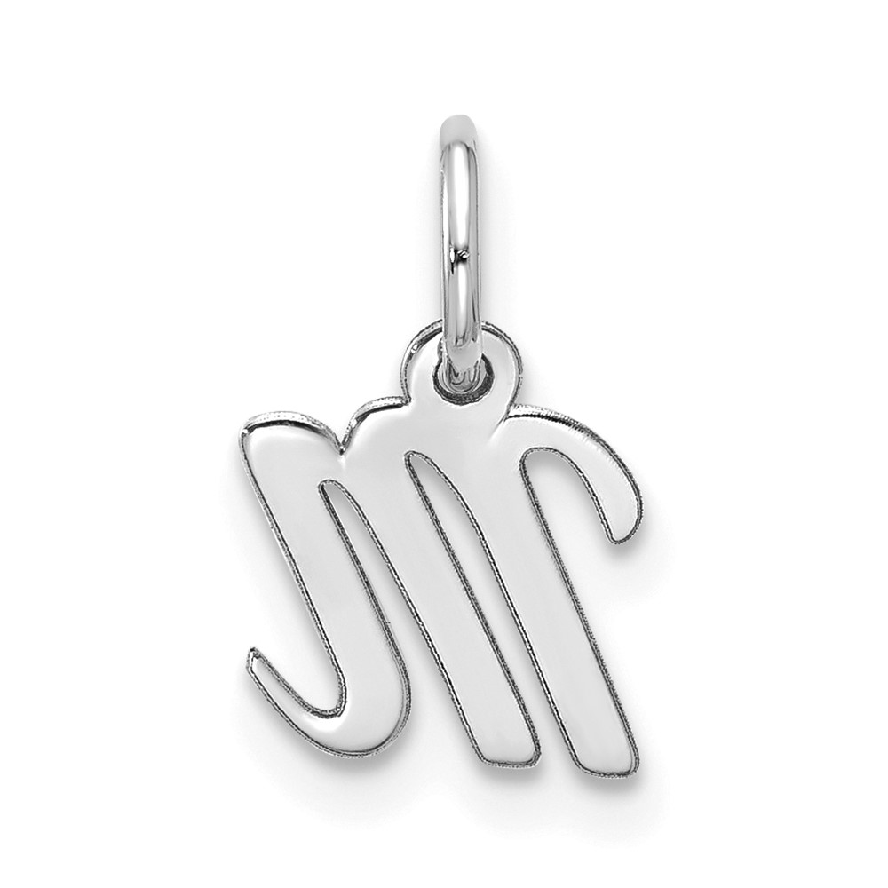 10kw Small Script Initial M Charm (10WC1556M)