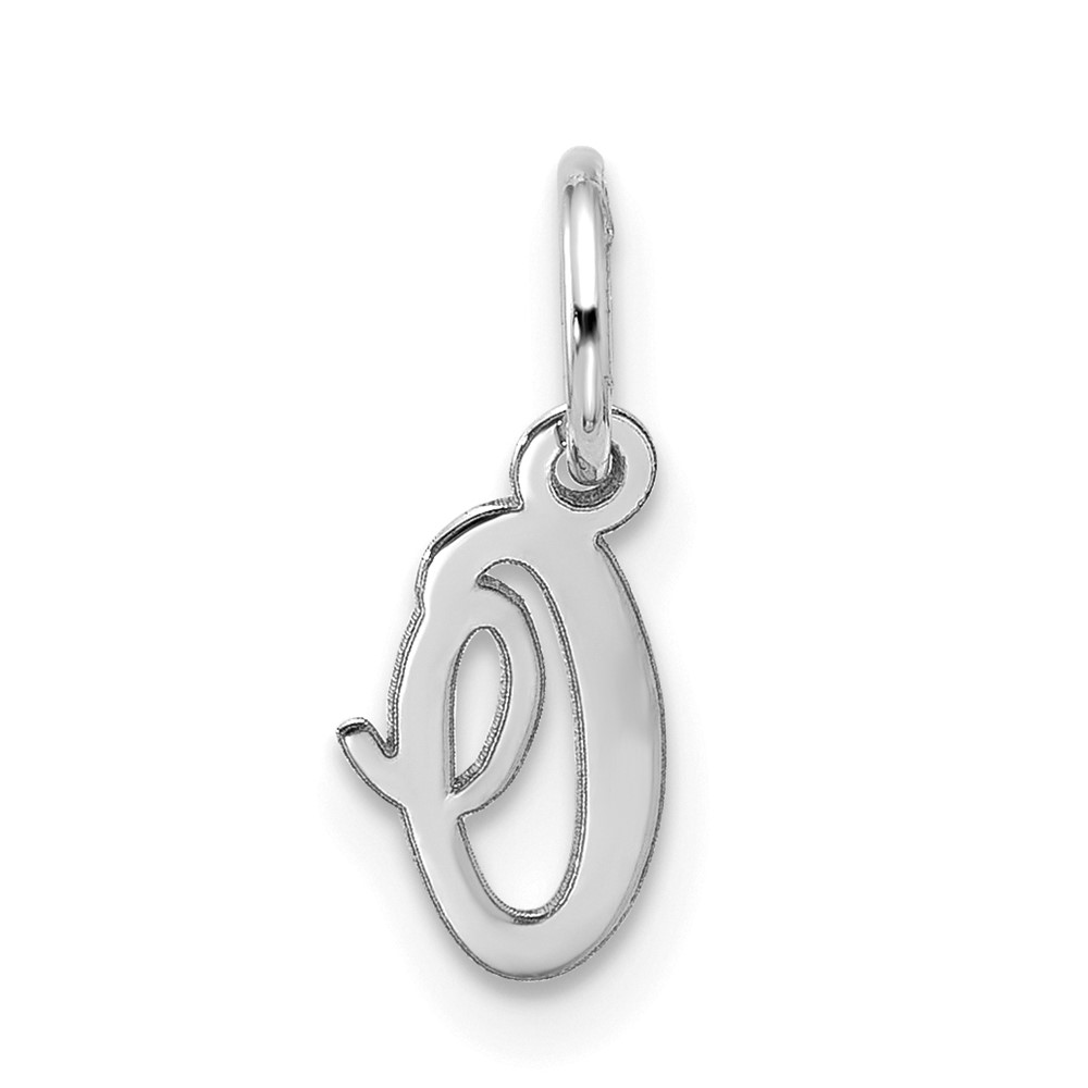 10kw Small Script Initial O Charm (10WC1556O)
