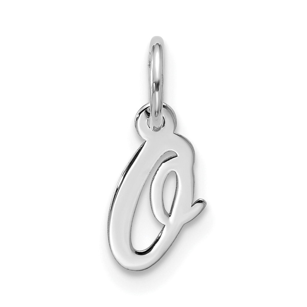 10kw Small Script Initial O Charm (10WC1556O)