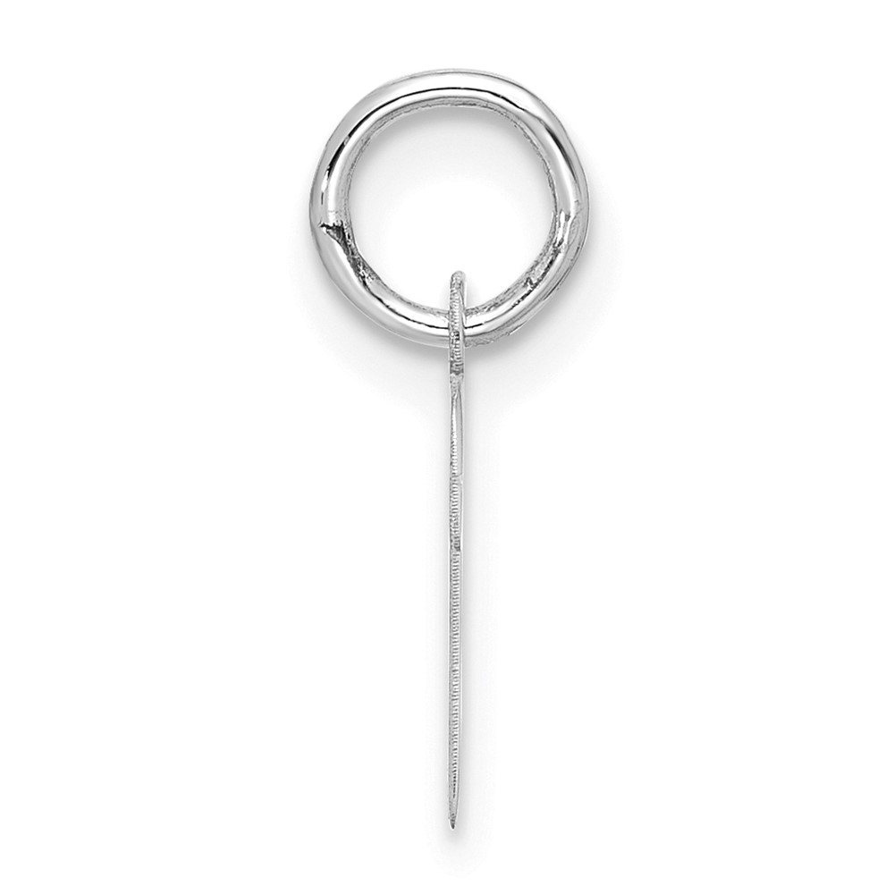 10kw Small Script Initial P Charm (10WC1556P)
