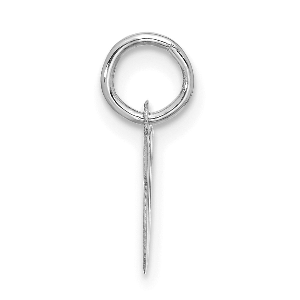 10kw Small Script Initial W Charm (10WC1556W)