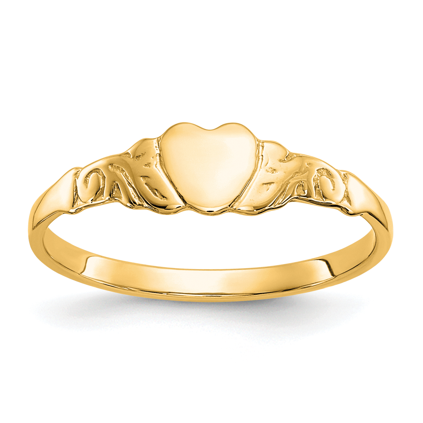 10k Heart Ring (10WC17Y)