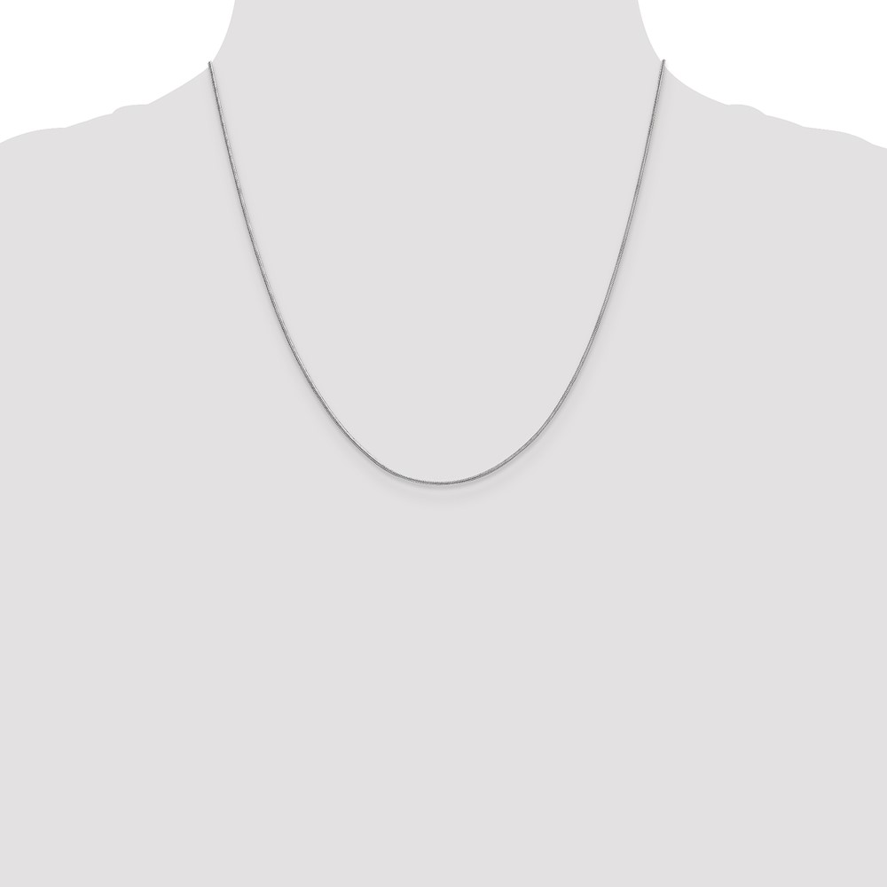 10k WG .9mm Round Snake Chain (10WSN080-20)