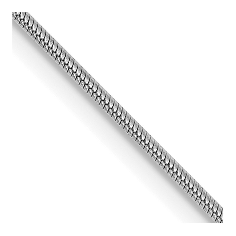 10k WG .9mm Round Snake Chain