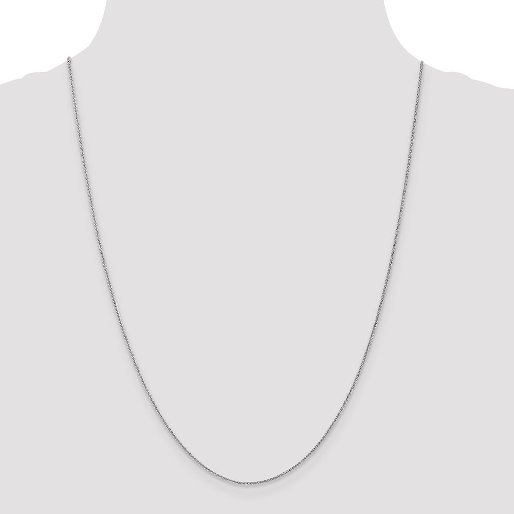 10k WG 1.05mm Spiga Chain (10WSP025-24)