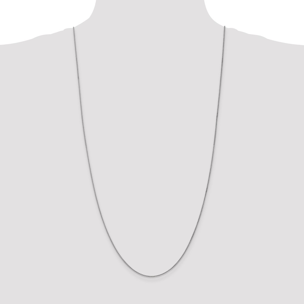 10k WG 1.25mm Spiga Chain (10WSP030-30)