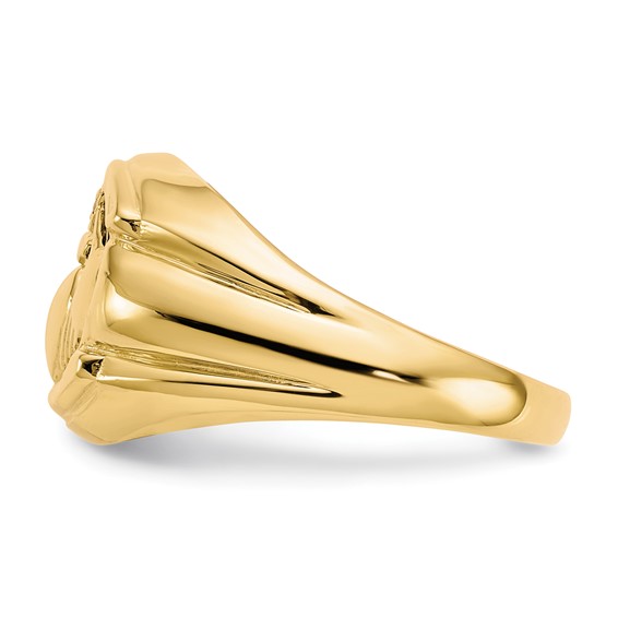 Men's Diamond & Onyx Claddagh Rings