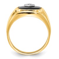 10K Diamond Men's Ring view 2