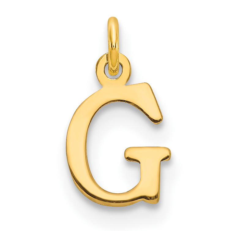 10ky Cutout Letter G Initial Charm (10XNA1160Y/G)