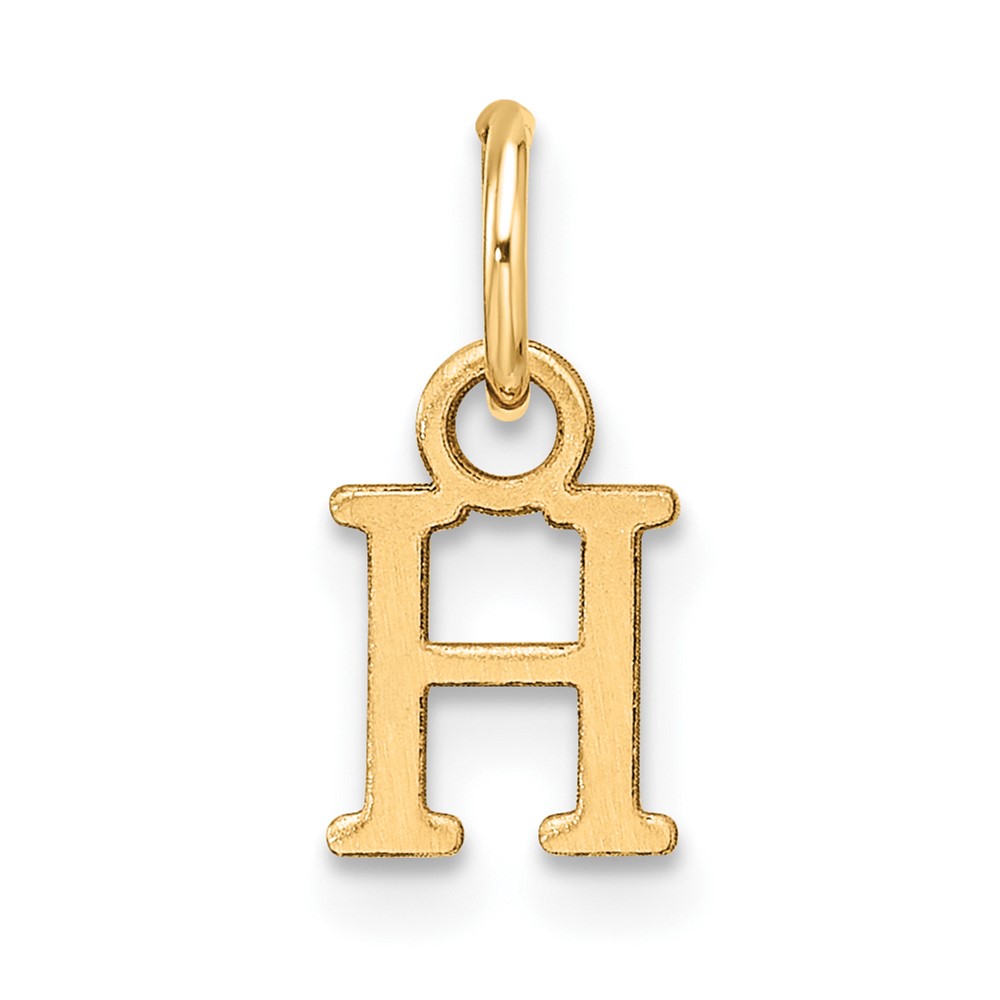 10ky Cutout Letter H Initial Charm (10XNA1160Y/H)