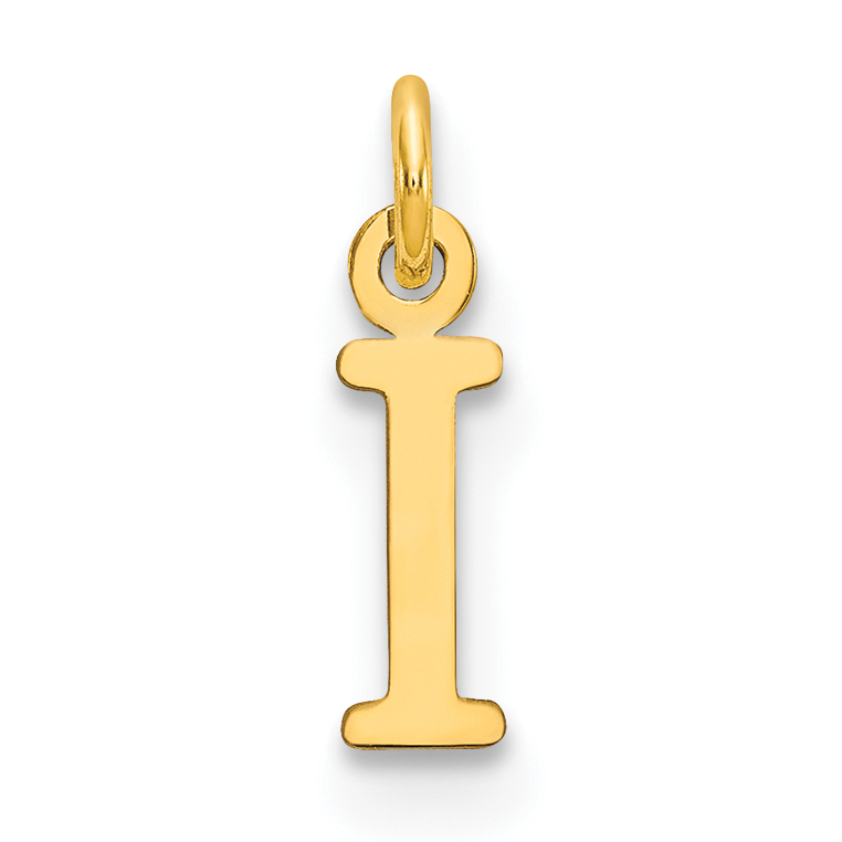 10ky Cutout Letter I Initial Charm (10XNA1160Y/I)