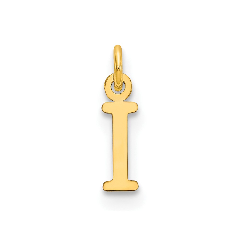 10ky Cutout Letter I Initial Charm (10XNA1160Y/I)