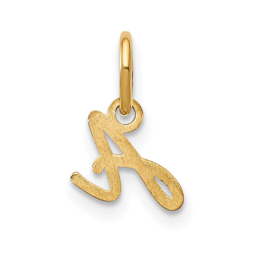 10KY Upper case Letter A Initial Charm (10XNA1305Y/A)