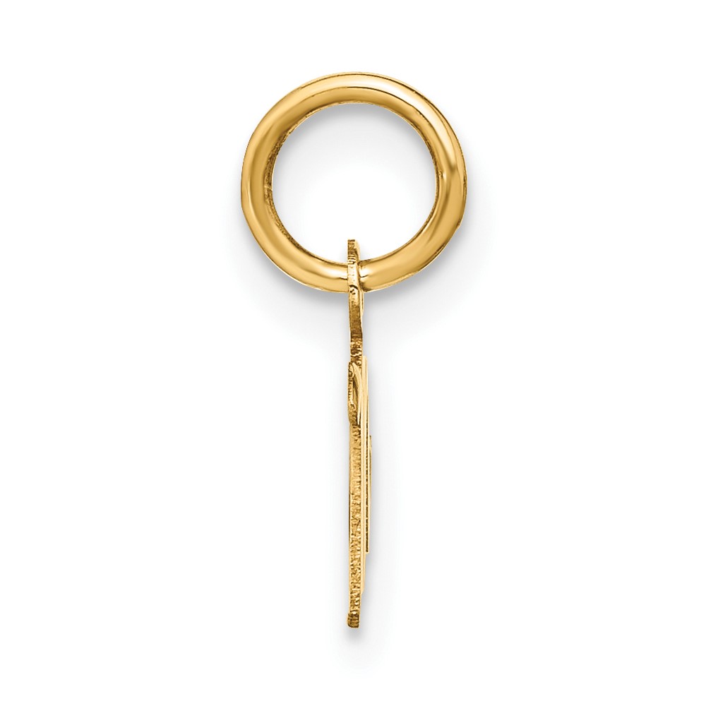 10KY Upper case Letter M Initial Charm (10XNA1305Y/M)