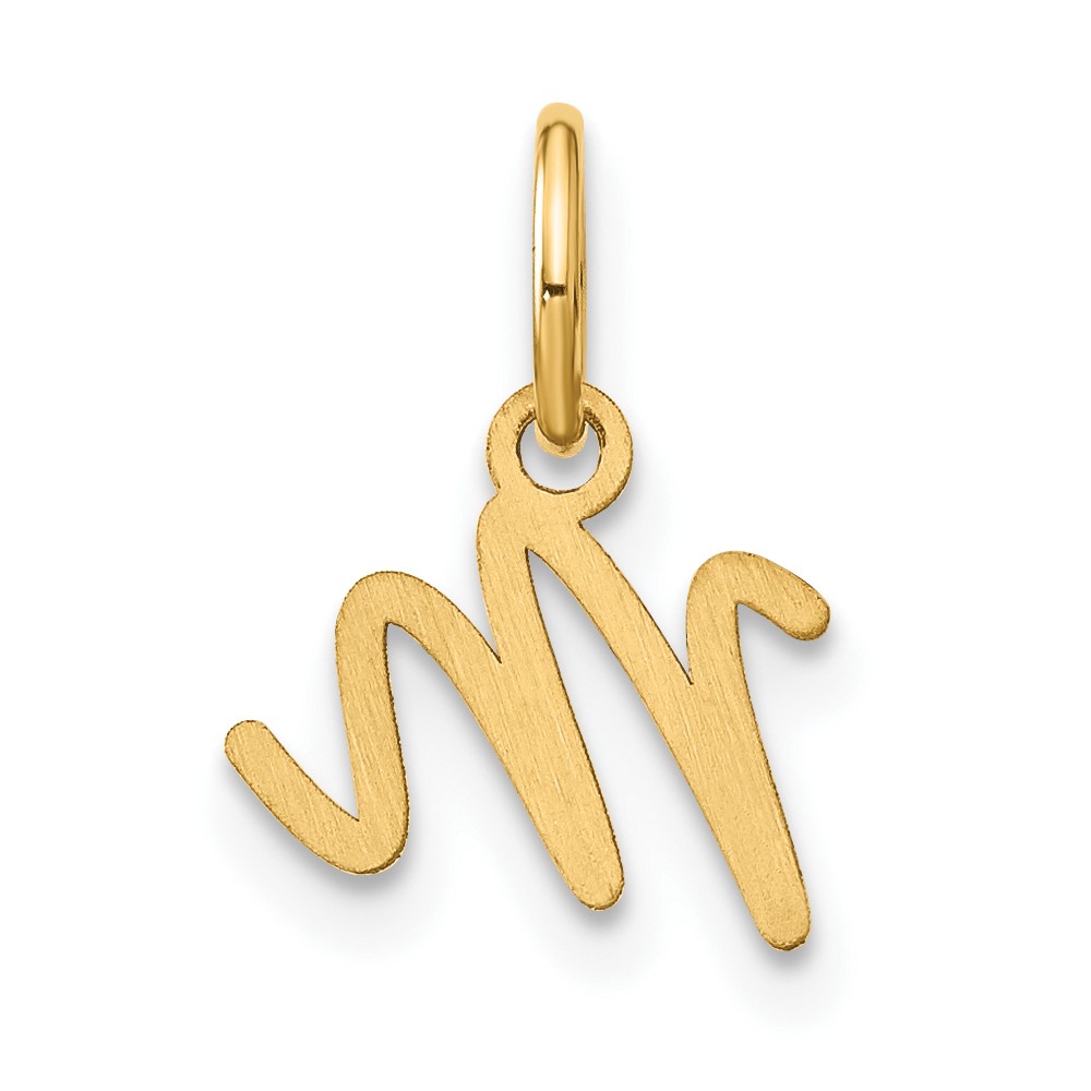 10KY Upper case Letter M Initial Charm (10XNA1305Y/M)
