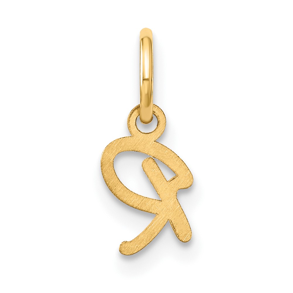 10KY Upper case Letter R Initial Charm (10XNA1305Y/R)