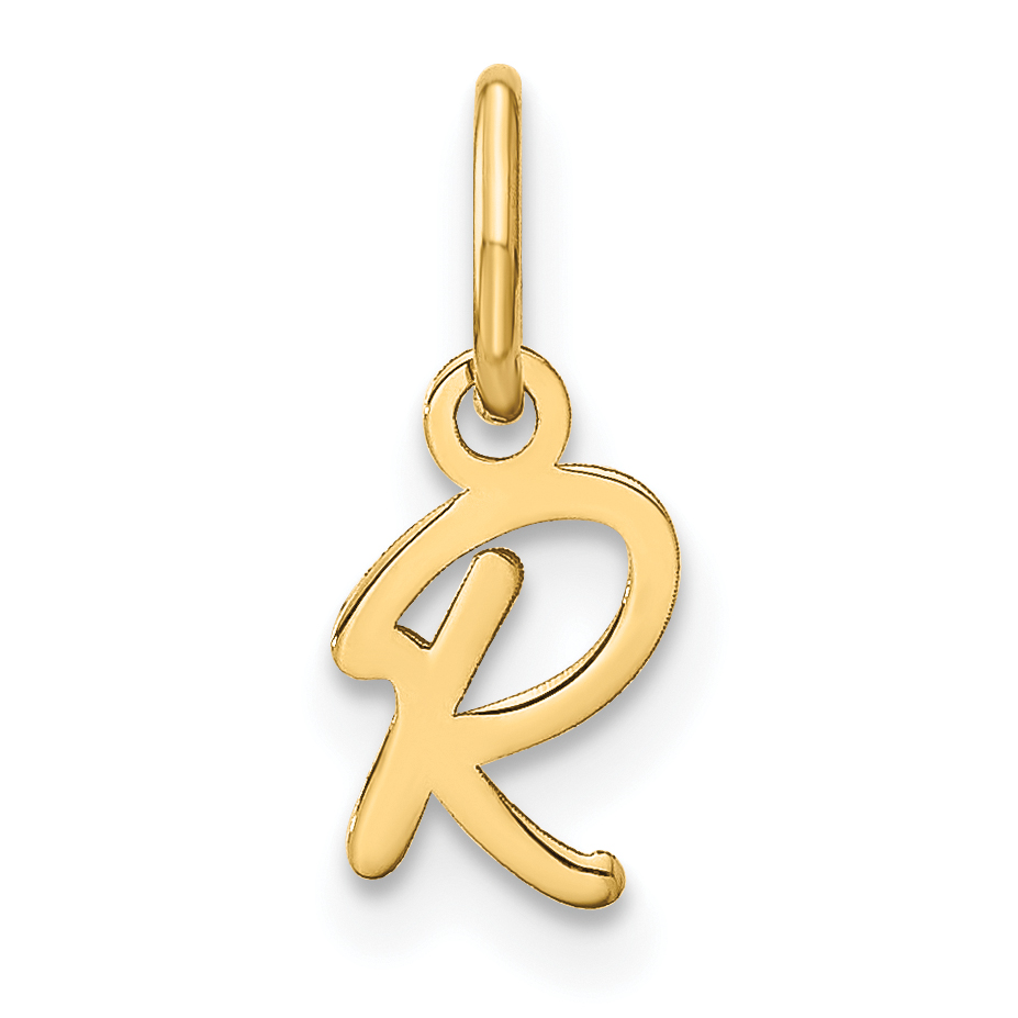 10KY Upper case Letter R Initial Charm (10XNA1305Y/R)