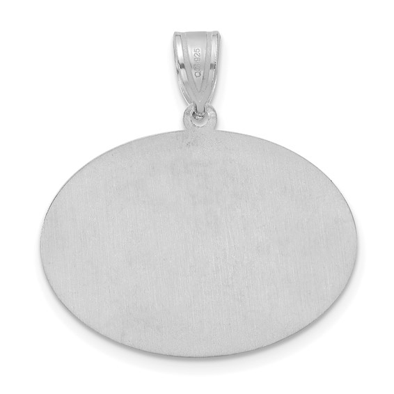 10k White Gold HOME/STATE Pendant