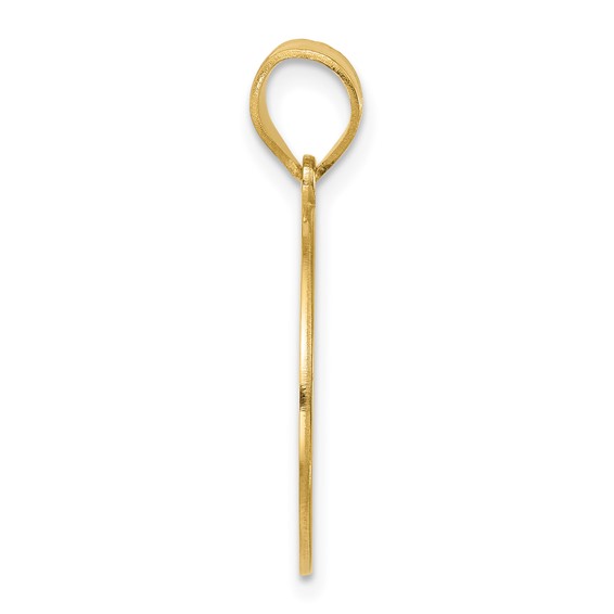 10k Yellow Gold HOME/STATE Pendant