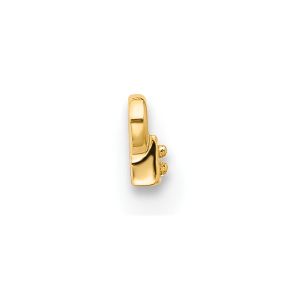 10k Yellow Gold Tiny Bar Mounting only