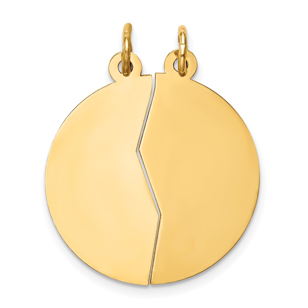 10K Mizpah 2-piece Charm (10XR434)