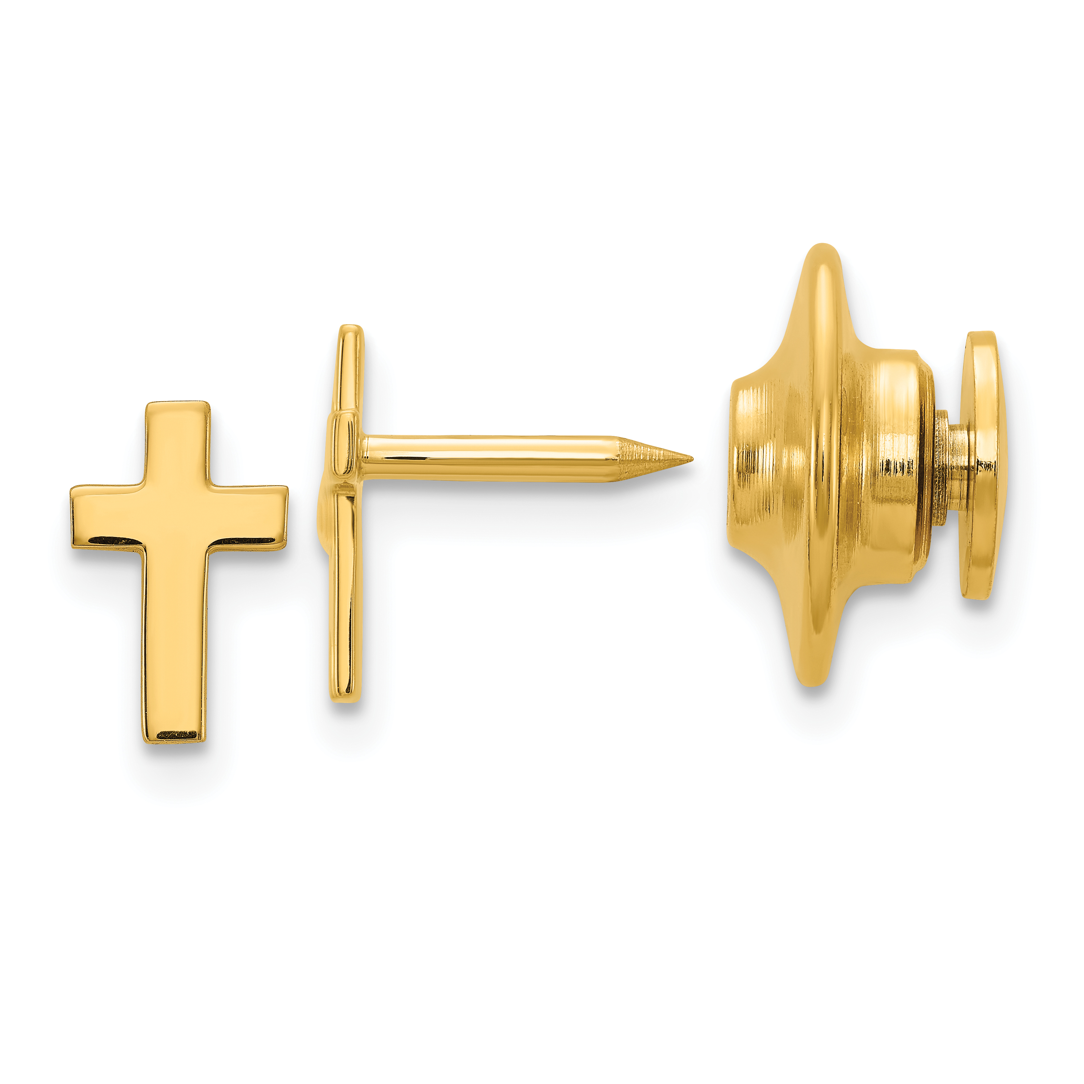 10k Cross with 14k Tie Tac Post (10XR460)