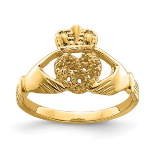 10K Claddagh Ring Mounting