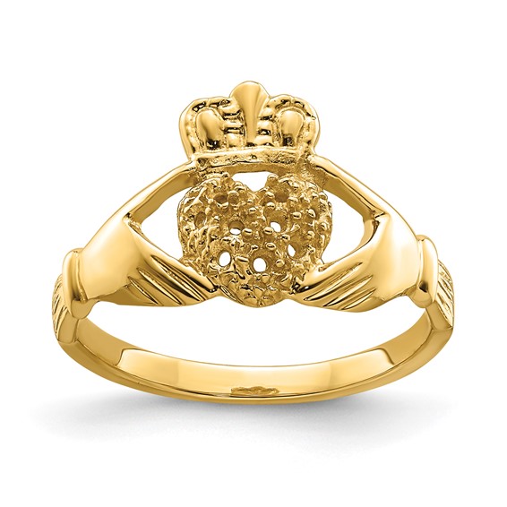 10K Claddagh Ring Mounting