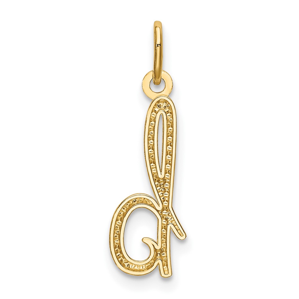 10k Yellow Gold Letter b Initial Charm (10YC1060B)