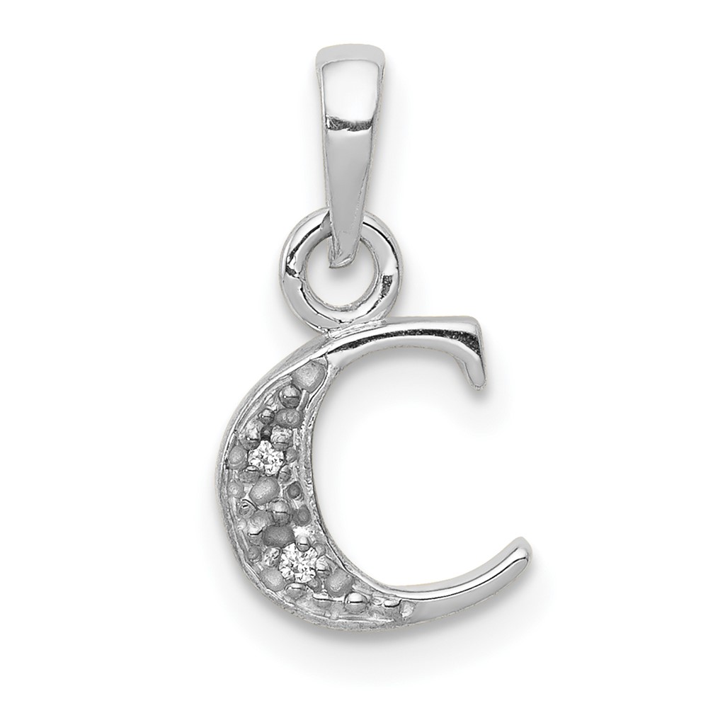 10KW Diamond Initial C Pendant (10YC251C)