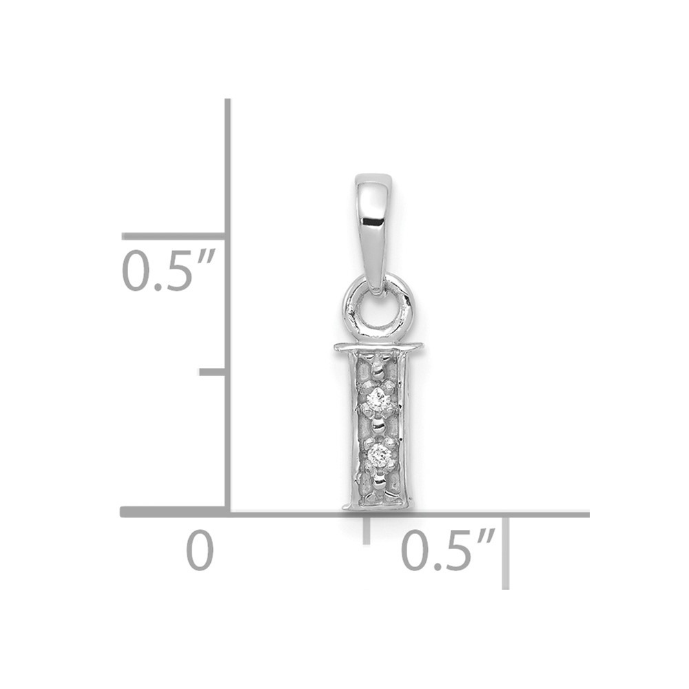 10KW Initial I Charm (10YC251I)
