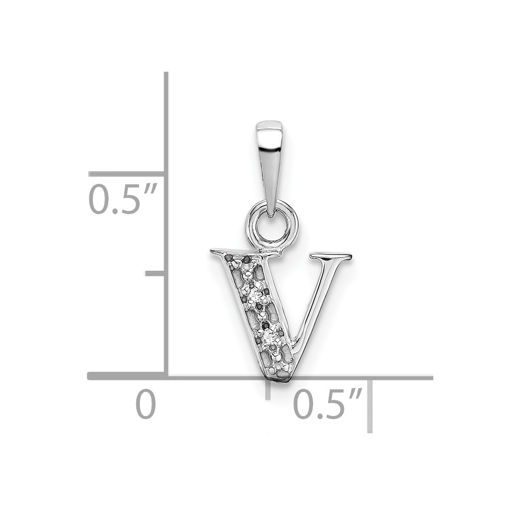 10KW Initial V Charm (10YC251V)
