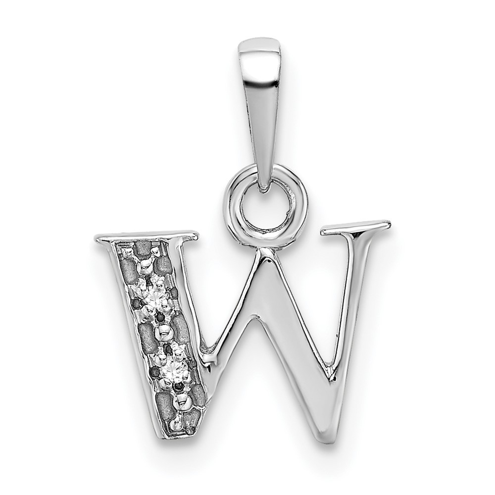 10KW Initial W Charm (10YC251W)