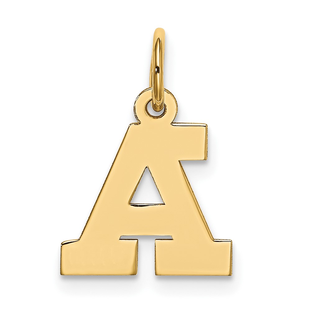 10k Small Block Initial A Charm (10YC664A)