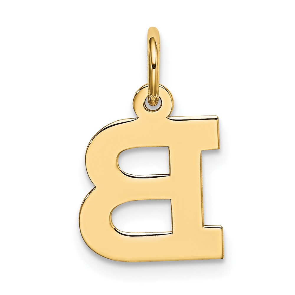 10k Small Block Initial B Charm (10YC664B)