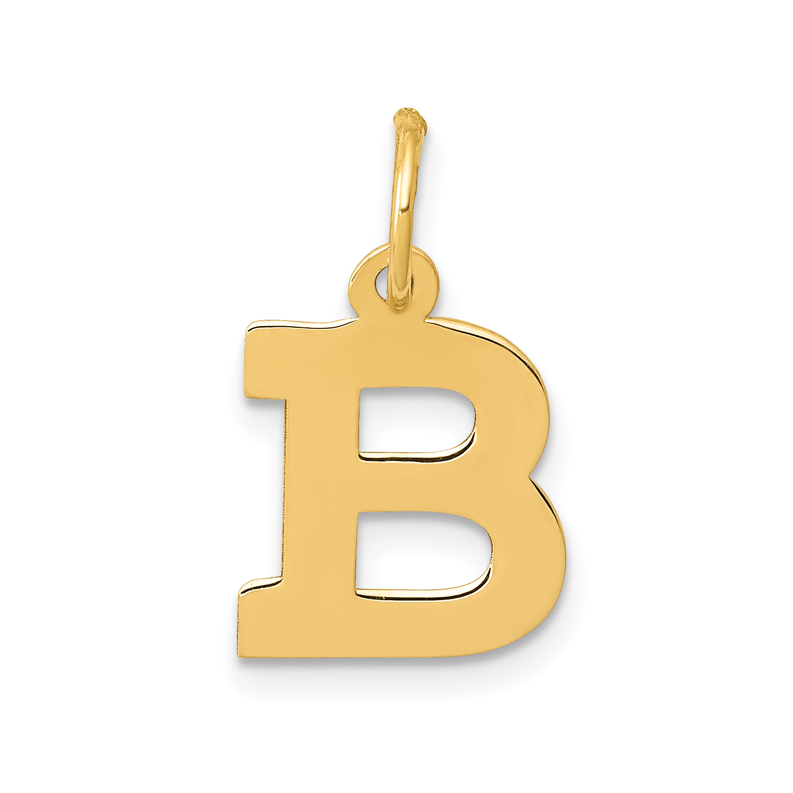10k Small Block Initial B Charm (10YC664B)