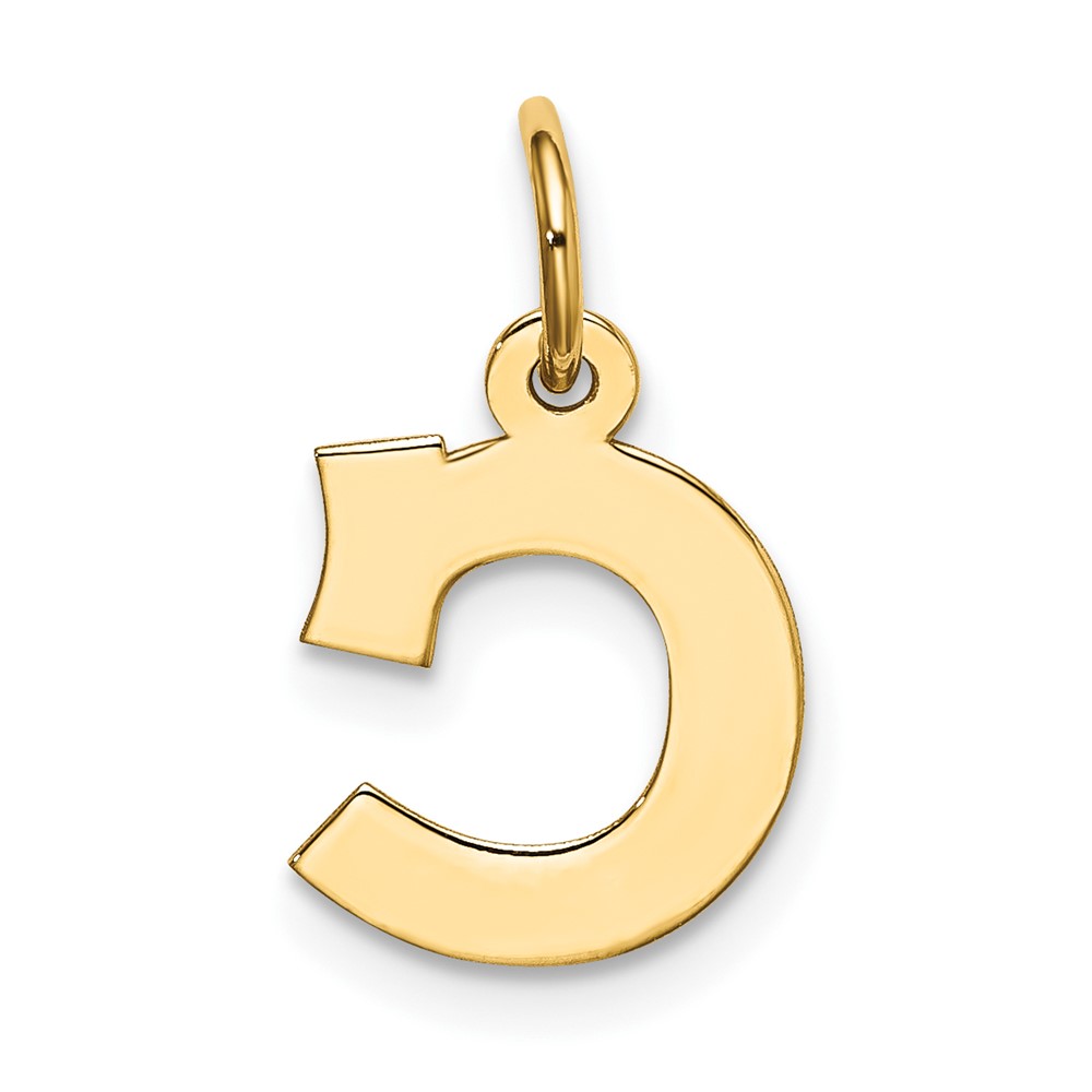 10k Small Block Initial C Charm (10YC664C)