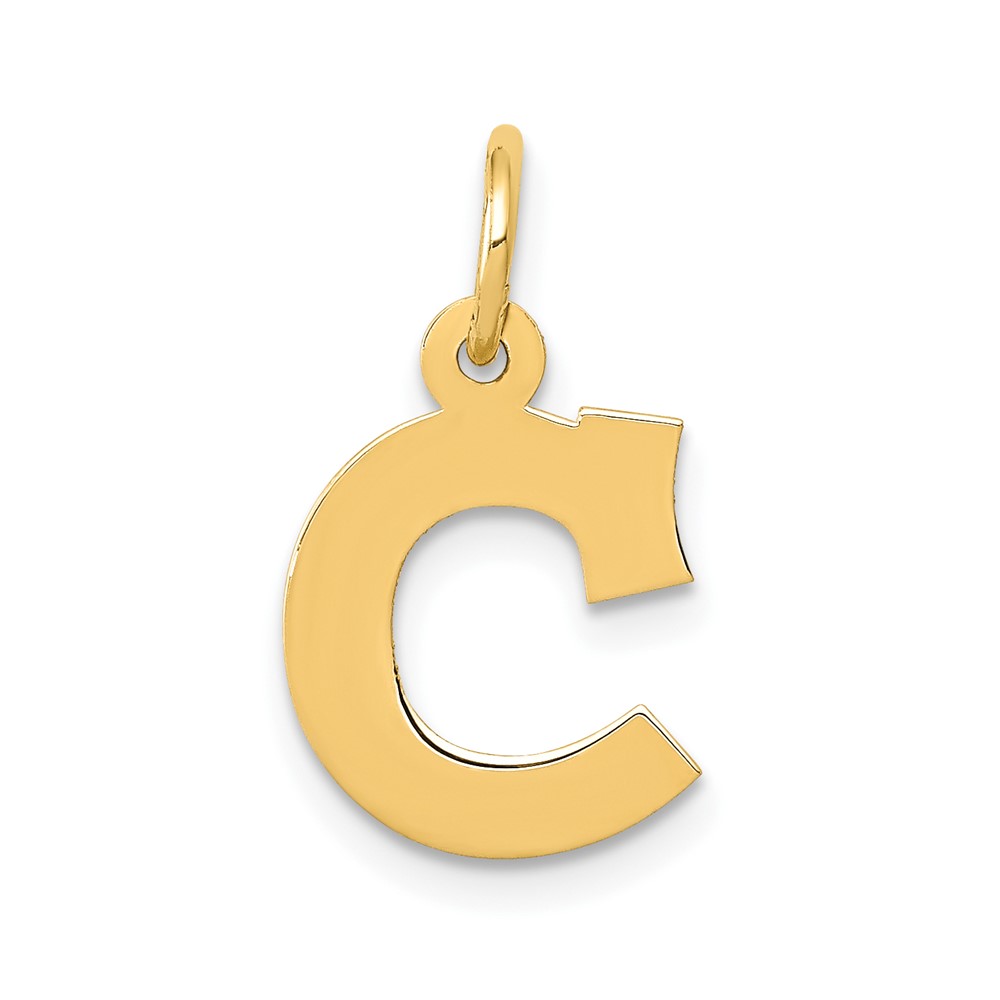 10k Small Block Initial C Charm (10YC664C)