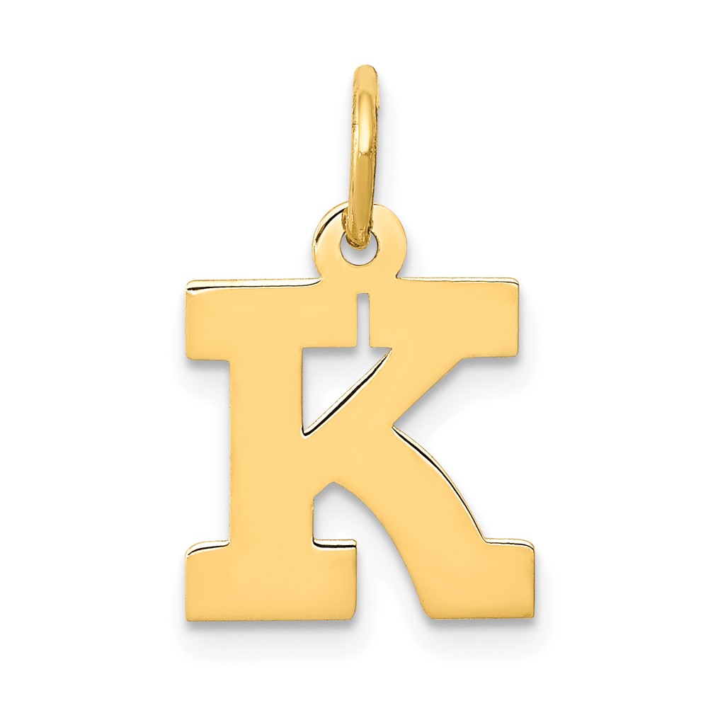10k Small Block Initial K Charm (10YC664K)