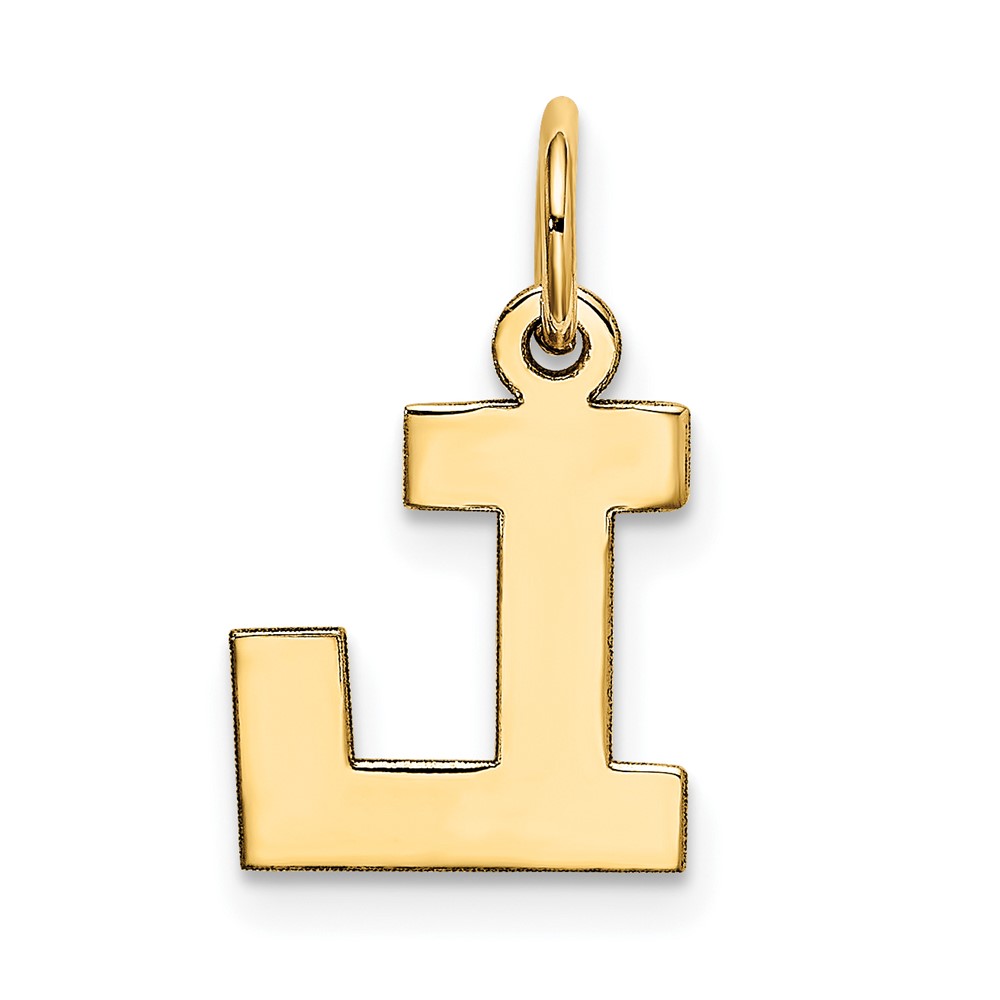 10k Small Block Initial L Charm (10YC664L)