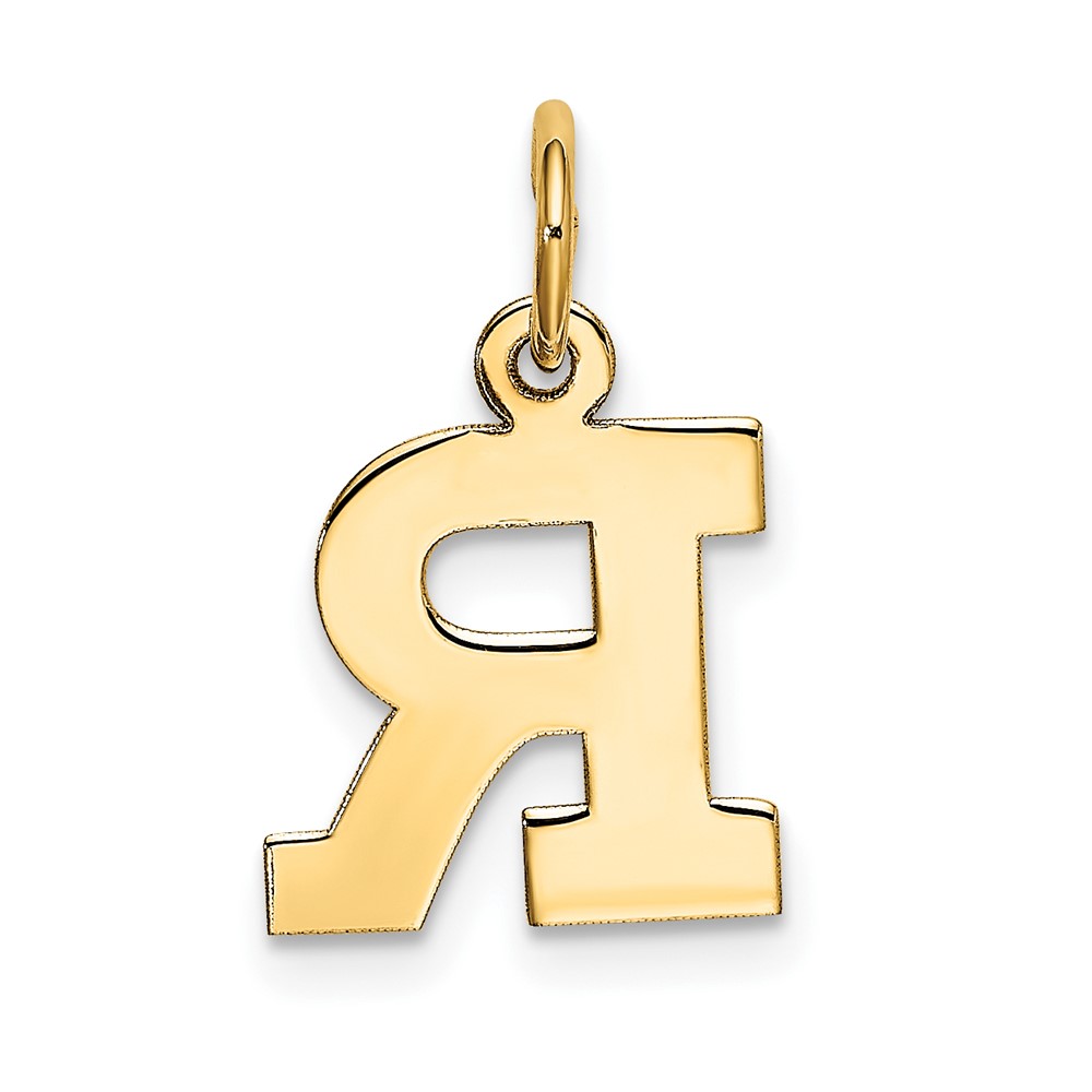 10k Small Block Initial R Charm (10YC664R)
