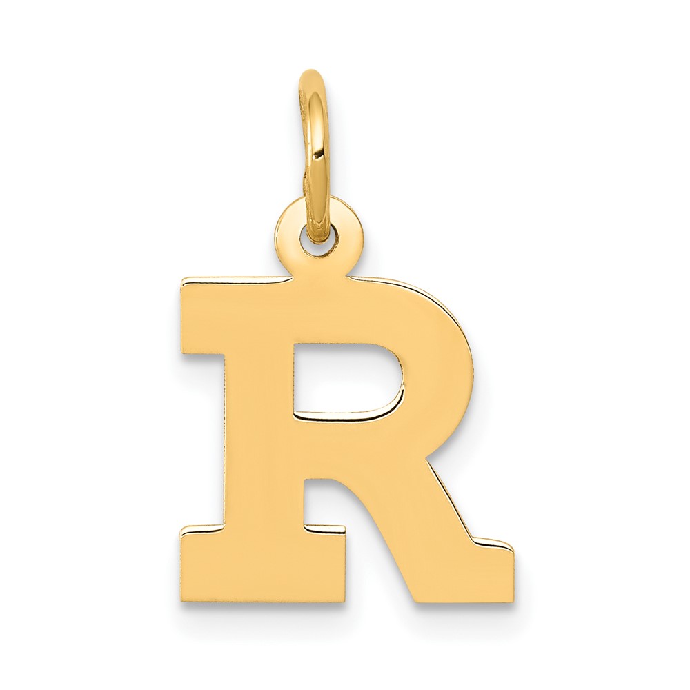 10k Small Block Initial R Charm (10YC664R)