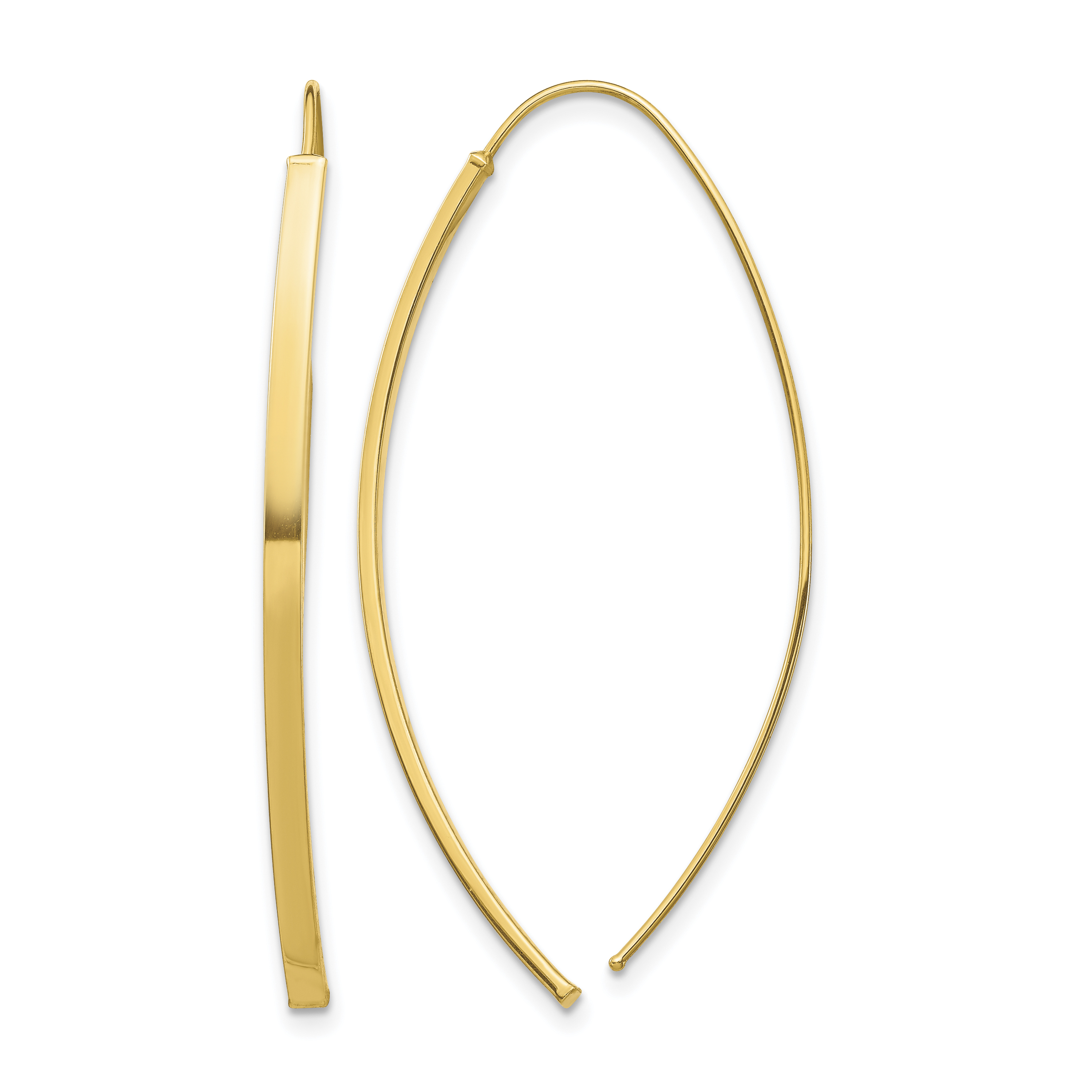 10k Dangle Threader Earrings (10YE1853)