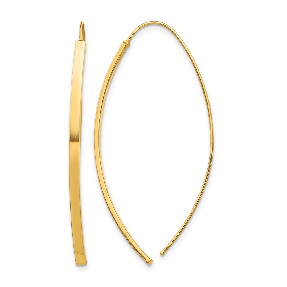 10k Dangle Threader Earrings (10YE1853)