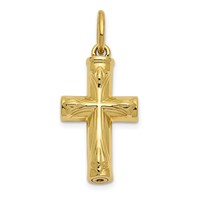 Sentimental Expressions 10K Cross Ash Holder Pendant view 1