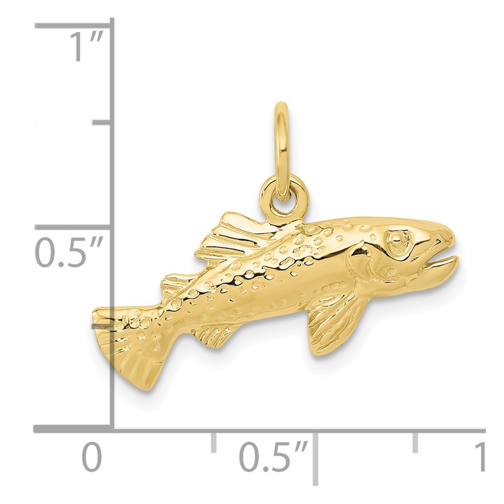 10k Fish Charm (10ZC1192)